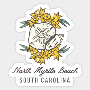 North Myrtle Beach South Carolina SC Tourist Souvenir Sticker